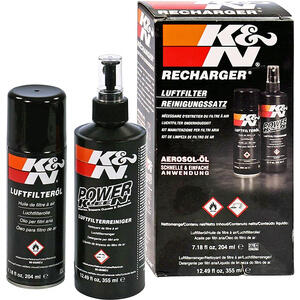 Kit manutenzione filtri aria K&N Recharger