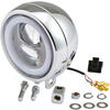 Faro anteriore 4.75'' Daytona Capsule-120 full led attacco basso cromo - Foto 2