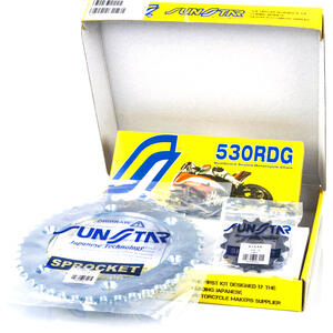 Kit catena, corona e pignone per Yamaha FZ6 600 SunStar Street