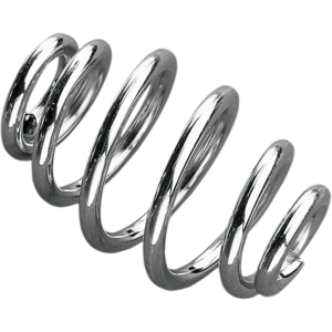 Seat spring tapered 76mm chrome
