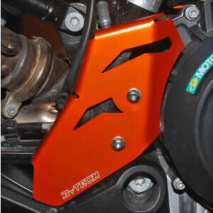Protezione pompa freno per KTM Adventure 790 posteriore MyTech arancione