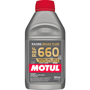 Olio freni e frizione Motul DOT 4 Racing RBF660 0.5lt