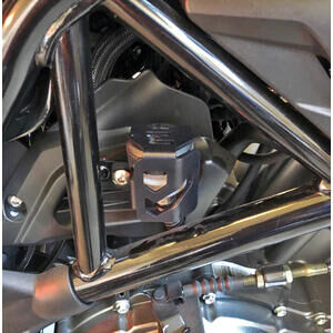 Protezione serbatoio pompa freno per Benelli TRK 502 X posteriore MyTech nero