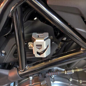 Protezione serbatoio pompa freno per Benelli TRK 502 X posteriore MyTech grigio