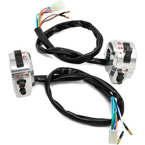 Set blocchetti elettrici 22mm Classic cromo
