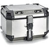 Bauletto moto Kappa KFR480A sistema MonoKey grigio