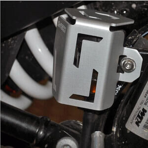 Protezione serbatoio pompa freno per KTM Adventure 790 posteriore MyTech grigio