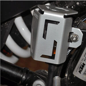 Protezione serbatoio pompa freno per KTM Adventure 790 posteriore MyTech grigio