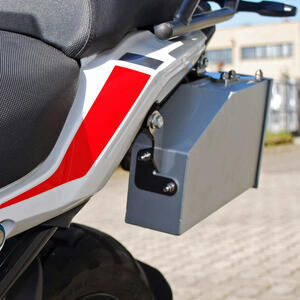 Cassetta attrezzi per Benelli TRK 502 X MyTech grigio