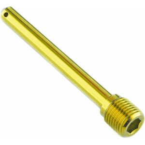 Perno pasticche freno Nissin M10x1, lunghezza 64mm inox oro