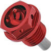 Bullone olio M14x1.25 magnetico Pro Bolt alluminio rosso