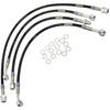 Kit tubi freno aeronautici per Moto Guzzi 1100 California completo nero