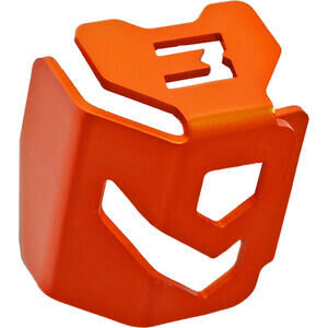 Protezione serbatoio pompa freno per KTM Super Adventure 1290 -\'20 posteriore MyTech arancione