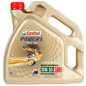 Olio motore 4T Castrol 10W-50 Power1 Racing 4lt