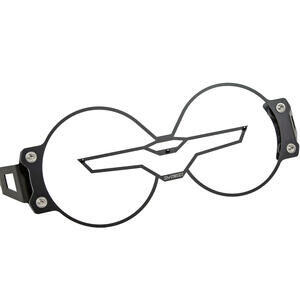 Griglia protezione faro anteriore per Moto Guzzi V 85 TT MyTech nero
