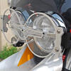Griglia protezione faro anteriore per Moto Guzzi V 85 TT MyTech grigio - Foto 3