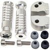 Pedalino poggiapiedi per KTM Duke 890 Gilles Tooling Sport coppia grigio - Foto 2