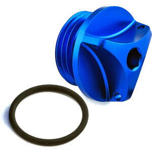 Bullone olio M24x2 Pro Bolt alluminio blu