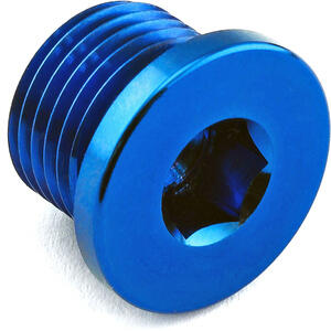 Bullone olio M16x1.5 magnetico Pro Bolt titanio blu