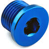 Bullone olio M16x1.5 magnetico Pro Bolt titanio blu
