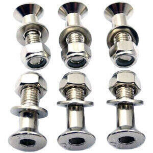 Tornillo de fijación corona de transmisión M8x1.25 longitud 28mm set 6pc