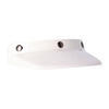Visiera casco moto Roeg Jett Peak bianco