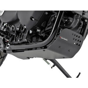 Crash bar Triumph Thruxton 1200 carter d\'huile SW-Motech noir