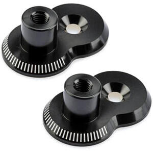 Coppia attacchi snodi pedane eccentrici Puig 20mm