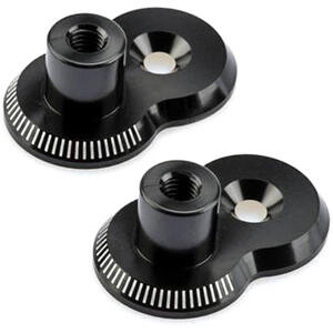 Coppia attacchi snodi pedane eccentrici Puig 20mm