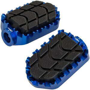 Pedalino poggiapiedi Puig Enduro blu coppia