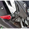 Pedalino poggiapiedi Puig Racing rosso coppia - Foto 2