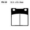 Pasticche freno EBC Brakes FA063 - Foto 2