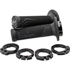 Coppia manopole Tommaselli D-Lock D100 22mm nero