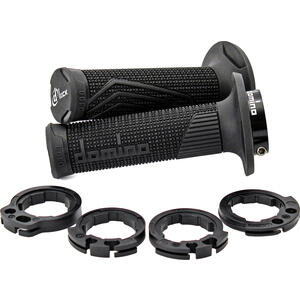 Coppia manopole Tommaselli D-Lock D100 22mm nero