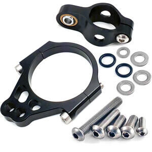 Kit ammortizzatore di sterzo per Moto Guzzi 1000 Daytona attacchi Hyperpro nero