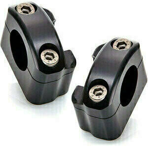 Riser per Suzuki GSX 1300 B-King manubrio 28.5mm LSL -8mm nero coppia