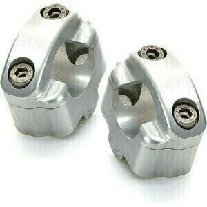 Riser per Suzuki GSX 1300 B-King manubrio 28.5mm LSL -8mm grigio coppia