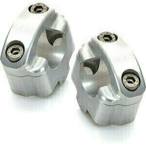 Riser per Suzuki GSX 1300 B-King manubrio 28.5mm LSL -8mm grigio coppia