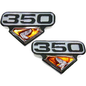 Emblème de panneau latéral Honda CB 350 K \'73 OE-Réplique set
