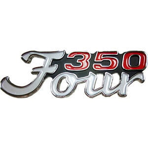 Emblema del panel lateral Honda CB 350 Four OE-Réplica
