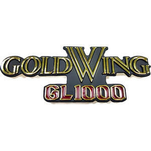 Side panel emblem Honda GL 1000 Goldwing \'78- OE-Replica
