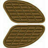 Fuel tank knee pads universal OneDesign brown pair