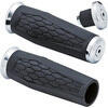 Handlebar grips Kuryakyn Hex 1'' black