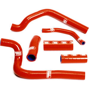 Tubo radiador Honda CR 500 \'88- kit Samco rojo