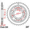 Kettenrad JT Sprockets JTR247 - Bilder 2