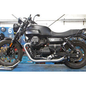Sistema de escape Moto Guzzi V 7 i.e. E5 Mass Hot Rod 2-2