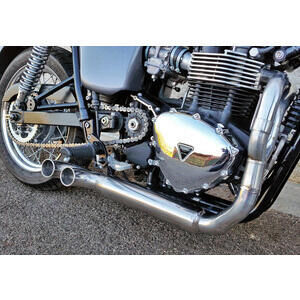 Auspuffanlage Komplett Triumph Thruxton 1200 E5 Mass Trucker 2-1