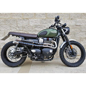 Auspuffanlage Komplett Triumph Street Scrambler E5 Mass Mohave 2-2