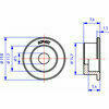 Clutch spring retainer Ducati Monster 1000 set CNC Racing - Pictures 2