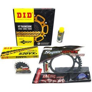Chain and sprockets kit Suzuki GSX-R 1100 \'95- DID VX